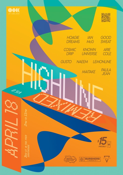 Highline Remixed event poster